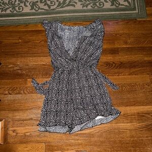 Cupshe Monochrome Animal Print Dress